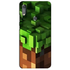 Чохол Майнкрафт на Huawei Y6s (AlphaPrint) Minecraft (текстура Майнкрафт)