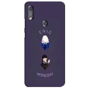 Чохли Венсдей на Huawei Y6s Уенсдей (AlphaPrint) (Венздей і подруга)