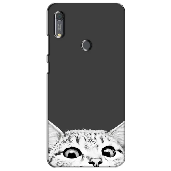 Чохол з принтом «Виглядає котик» для Huawei Y6s