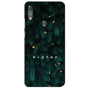 Новогодние, Праздничные Чехлы для Huawei Y6s - 2024 год (Winter)