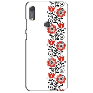 Чехол для Патриота Украины Huawei Y6s - (AlphaPrint) (Яркая вишиванка)