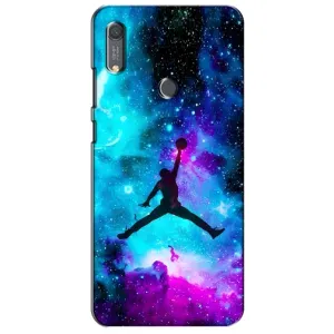 Чохли для Huawei Y6s - з картинкою JORDAN (AlphaPrint) (Яскравий Джордан)
