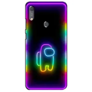 Чехол Амонг Ас для Huawei Y6s (AlphaPrint) (Яркий скин)