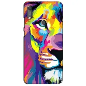 Чохол з картинкою ЛЕВ для Huawei Y6s (VPrint) (Яскравий Лев)