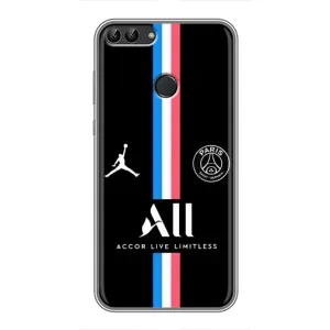 Чехлы PSG для Huawei Y7 Prime 2018 (AlphaPrint) (футболка ПСЖ)