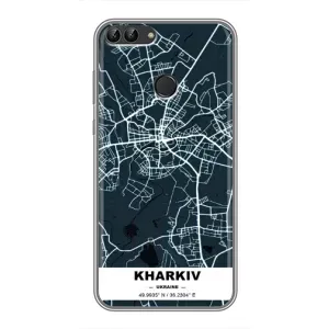 Чехлы для Хуавей Y7 Прайм 2018 Города Украины (Харьков)