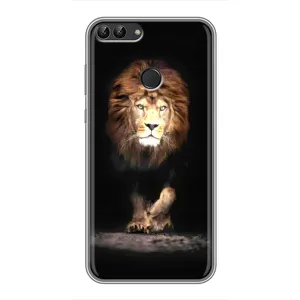 Чехол со Львом для Huawei Y7 Prime 2018 (VPrint) (Лев)
