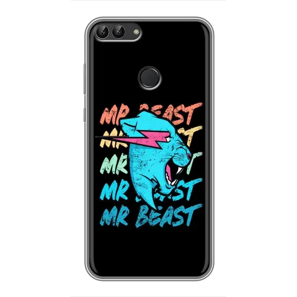 Чохол з принтом «logo Mr beast» для Huawei Y7 Prime 2018