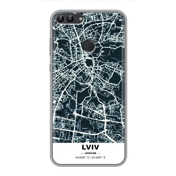 Чехол с принтом «Львов» для Huawei Y7 Prime 2018