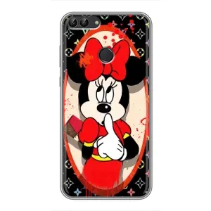 Чехол Disney Mouse Huawei Y7 Prime 2018 (PREMIUMPrint) (Минни Маус ЛВ)