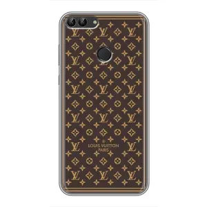 Чехлы Луи Витон для Huawei Y7 Prime 2018 (AlphaPrint - LOUIS VUITTON) (обои LV)