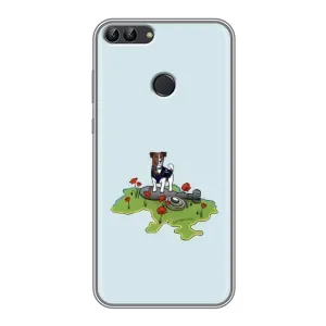 Чехлы с картинкой собаки Патрон для Huawei Y7 Prime 2018 (AlphaPrint) (Сапер Пес)