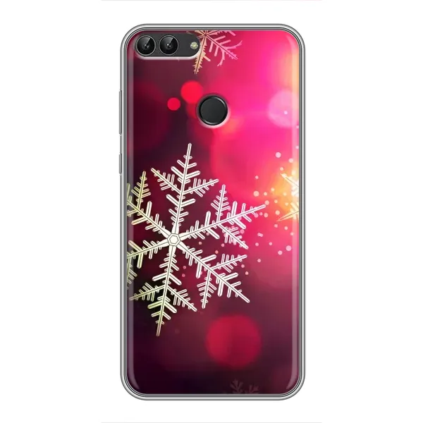 Чехол с принтом «Снежинка» для Huawei Y7 Prime 2018 Чехол с принтом «Снежинка» для Huawei Y7 Prime 2018