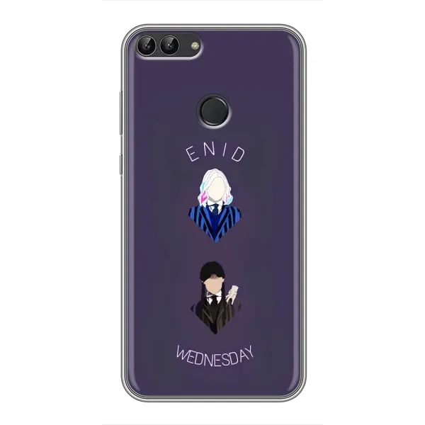 Чехол с принтом «Уэнздей и подруга» для Huawei Y7 Prime 2018