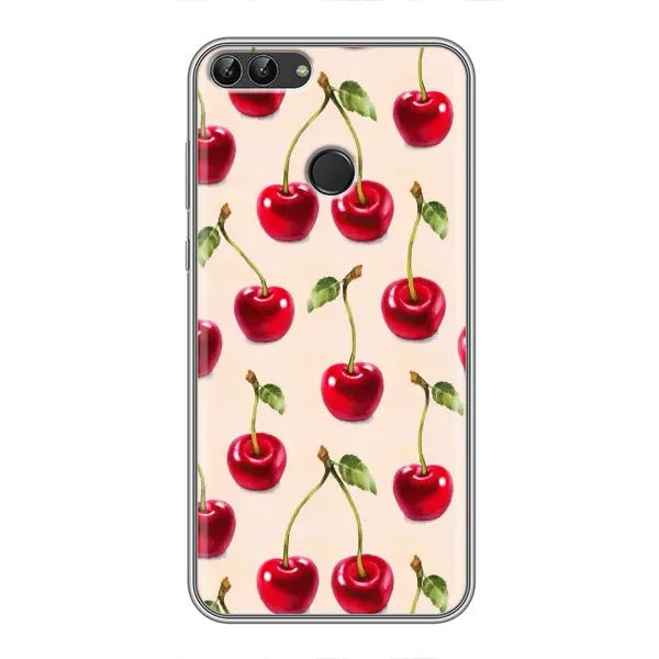 Чехол с принтом «Вишня» для Huawei Y7 Prime 2018 Чехол с принтом «Вишня» для Huawei Y7 Prime 2018