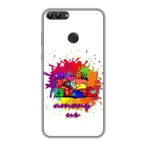 Чохли Амонг Ас для Huawei Y7 Prime 2018 (AlphaPrint) (Яскравий АмонгАс)
