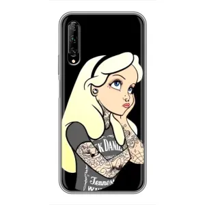 Чехол с принтом «Девочка в тату» для Huawei Y7 Pro 2019
