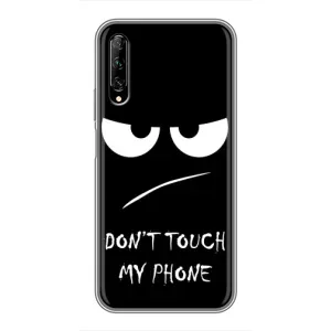 Чехол с принтом «Dont Touch» для Huawei Y7 Pro 2019