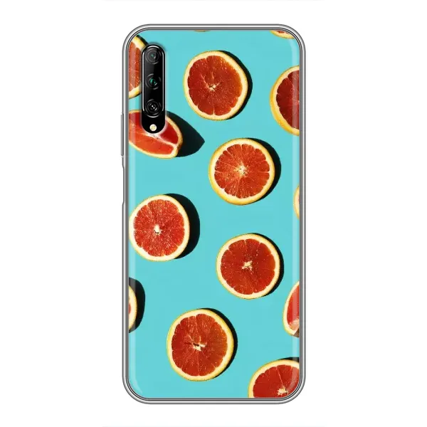Чехол с принтом «Грейпфрут» для Huawei Y7 Pro 2019