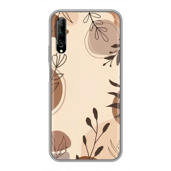 Чехол с принтом «Коричневые цветы» для Huawei Y7 Pro 2019 Чехол с принтом «Коричневые цветы» для Huawei Y7 Pro 2019