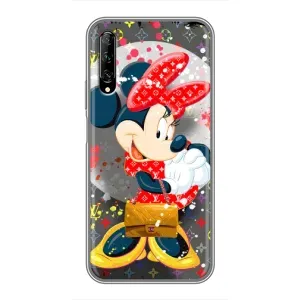 Чехол Disney Mouse Huawei Y7 Pro 2019 (PREMIUMPrint) (Minni с бантиком)