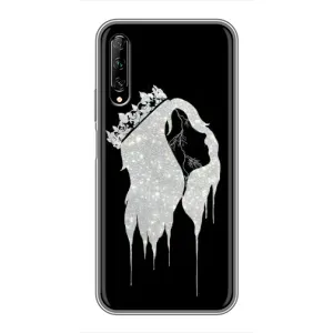 Чехол с Короной У7 Про 2019 - (AlphaPrint) (Принцесса)