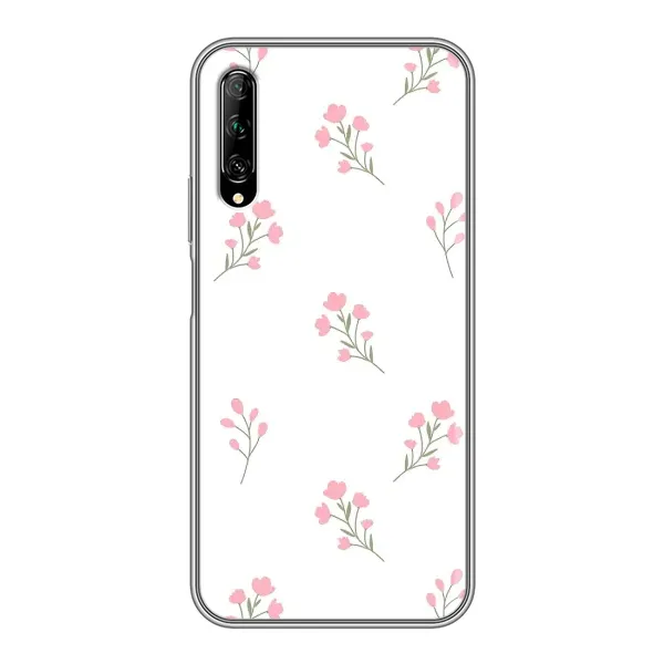 Чехол с принтом «Розовые цветы» для Huawei Y7 Pro 2019 Чехол с принтом «Розовые цветы» для Huawei Y7 Pro 2019