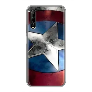 Чехол с принтом «Щит Капитана Америки» для Huawei Y7 Pro 2019