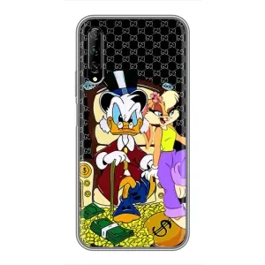 Чехлы для Huawei Y7 Pro 2019 - Скрудж МакДак Louis Vuitton (PREMIUMPrint) (Стильная Утка)