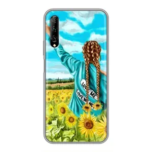 Чехол для Патриота Украины Huawei Y7 Pro 2019 - (AlphaPrint) (Украиночка)