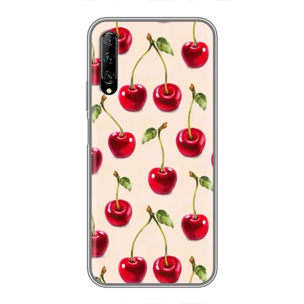 Чехол с принтом «Вишня» для Huawei Y7 Pro 2019