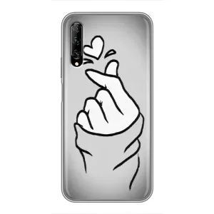 Чехол с принтом «Значок Love» для Huawei Y7 Pro 2019