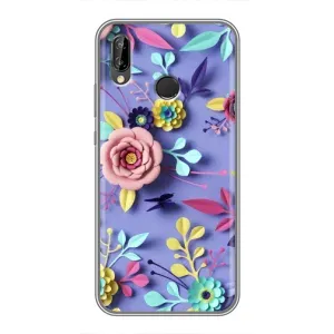 Чохли з квітами для Huawei Y7 2019 (VPrint) (Дизайн квітів)