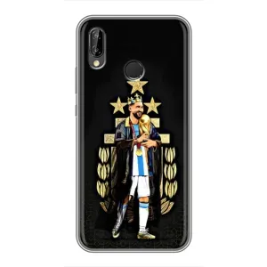 Чохли для Huawei Y7 2019 (Leo чемпіон) (AlphaPrint) (Мессі Король)