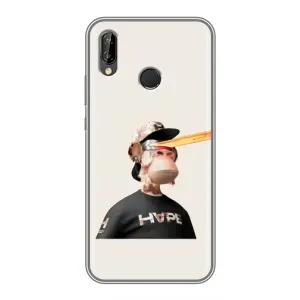 Чехлы с Обезьянами NFT для Huawei Y7 2019 (AlphaPrint) (обезьяна NFT в очках)