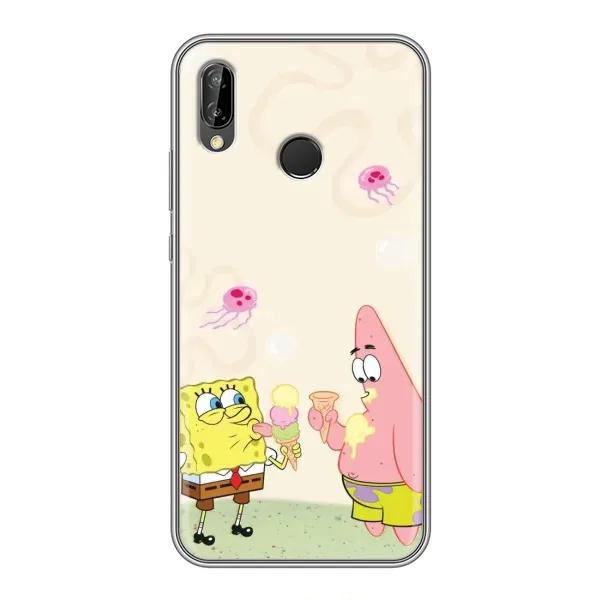 Чохол з принтом «Патрік і Боб» для Huawei Y7 2019