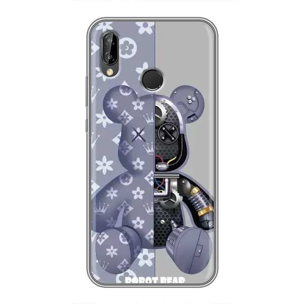 Чохол з принтом «Робот Медведик» для Huawei Y7 2019 Чохол з принтом «Робот Медведик» для Huawei Y7 2019