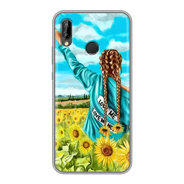 Чохол з принтом «Україночка» для Huawei Y7 2019 Чохол з принтом «Україночка» для Huawei Y7 2019