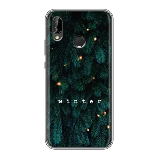 Чехол с принтом «Winter» для Huawei Y7 2019