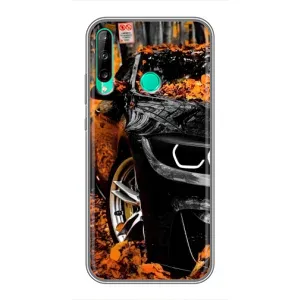 Чохли з Машинами на Хуавей Y7p (2020) (VPrint) (Чорна Машина)