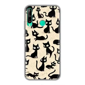 Чехол с рисунком кот на Huawei Y7p (2020)