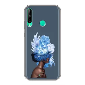 Чехлы (ART) Цветы на Huawei Y7p (2020) (VPrint) (Квіти на голові)