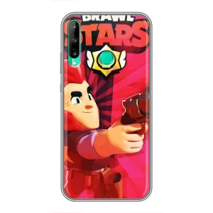 Чехол для Huawei Y7p (2020) Бравл Старс (VPrint) (Дуелянт Кольт)