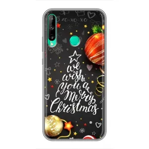 Різдвяні Чохли для Huawei Y7p (2020) (VPrint) (Ялинка)