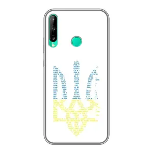 Чехлы для Huawei Y7p (2020) Укр. Символика (AlphaPrint) (Герб из букв)