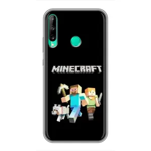 Чохол Майнкрафт на Huawei Y7p (2020) (AlphaPrint) Minecraft (герої Minecraft)
