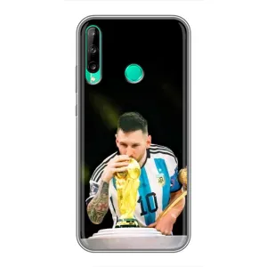 Чехлы для Huawei Y7p (2020) (Leo чемпион) (AlphaPrint) (Кубок Месси)