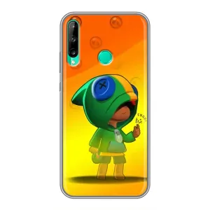 Чехол для Huawei Y7p (2020) Бравл Старс (VPrint) (Хлопчик Леон)