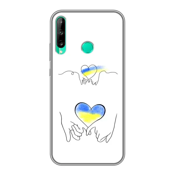 Чохол з принтом «Мир Україні» для Huawei Y7p (2020)