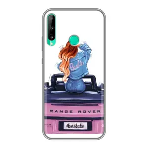 Чехол с печатью для Huawei Y7p (2020) - (Мода) (AlphaPrint) (На машине)